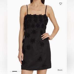 Elliatt Floral Appliqué Minidress